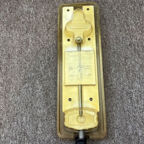 Vintage Craftsman no.44690 torque wrench USA made old new stock  - Yellow - Picture 5 of 5